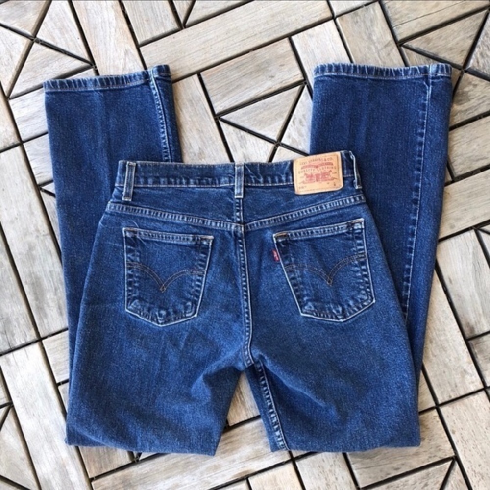 Levi's 515 Boot Cut Jeans Size 6/ M - Picture 2 of 8